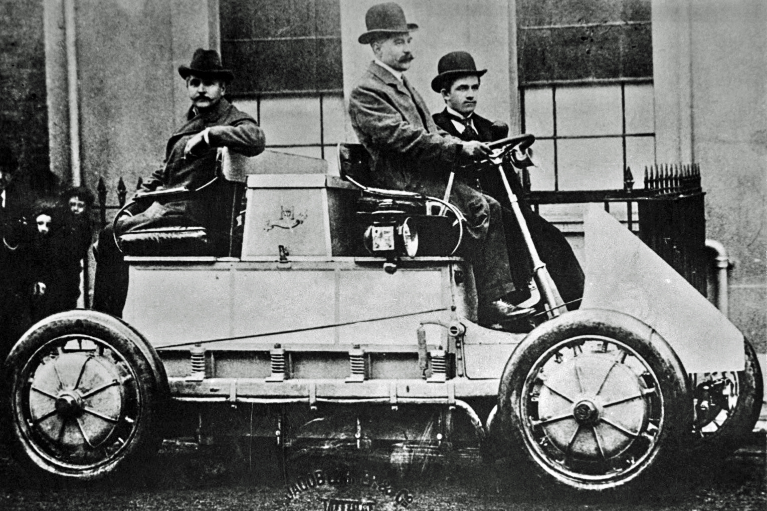 (Racing) car by Lohner-Porsche, 1902.